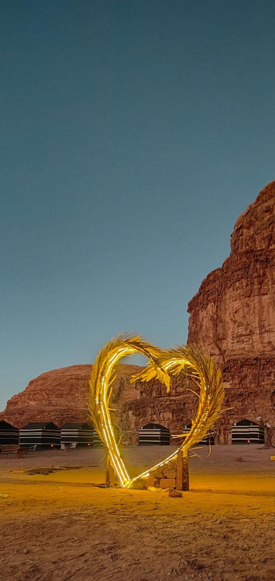 Wadi Rum Desert Heart Camp Εξωτερικό φωτογραφία